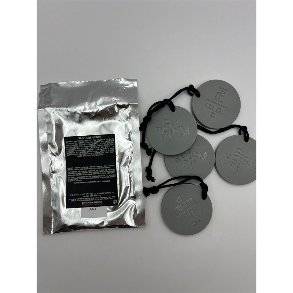 Frederic Malle Saint Des Saints Rubber Incense .32 Oz /9g x 5 Brand New